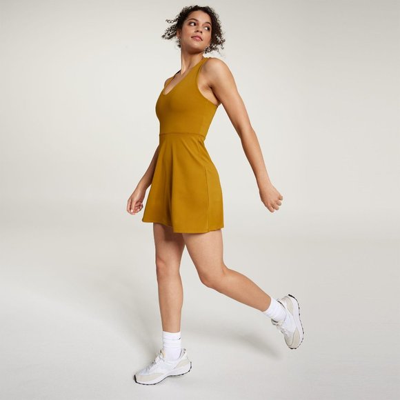 NWT CALIA Women's V-Neck Exercise Dress - Picture 3 of 5